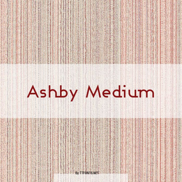Ashby Medium example