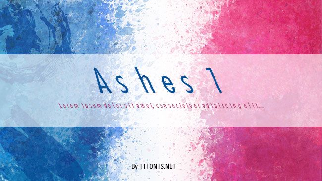 Ashes 1 example