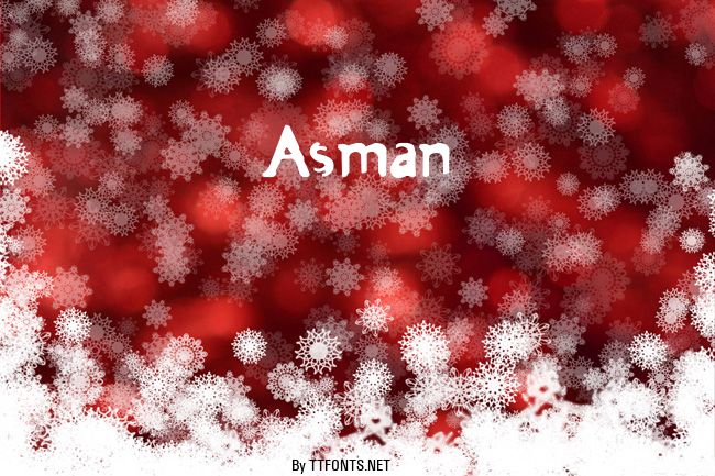 Asman example