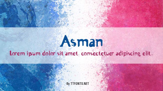 Asman example