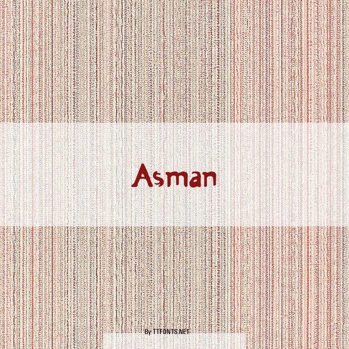 Asman example