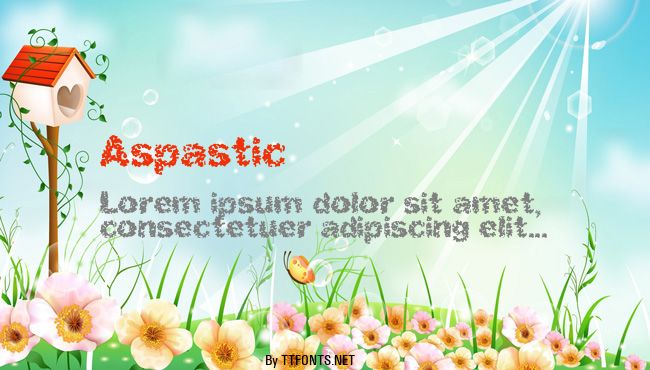 Aspastic example