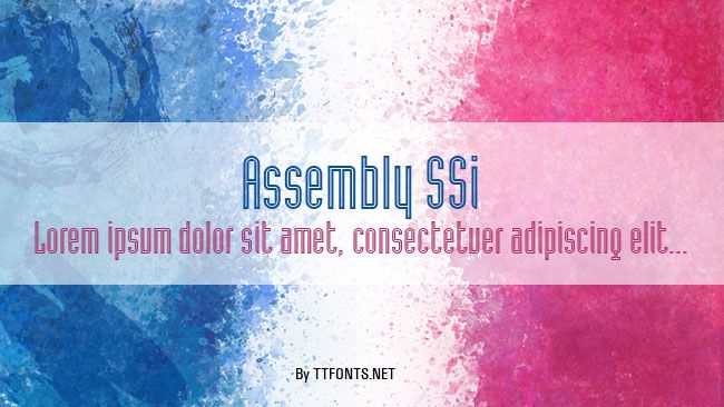 Assembly SSi example