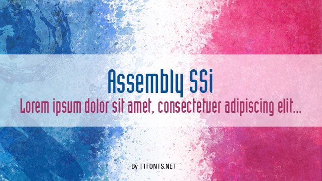 Assembly SSi example