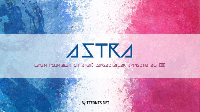 Astra example