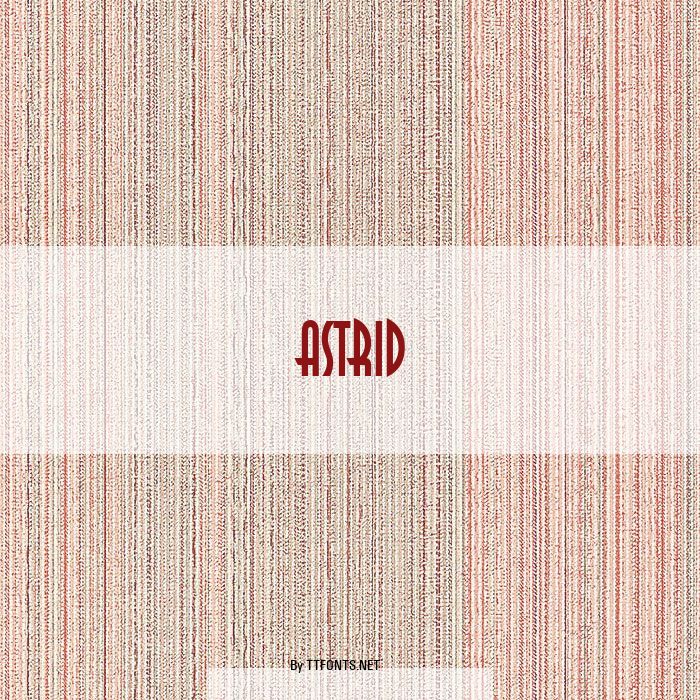 Astrid example