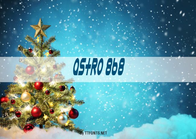 Astro 868 example