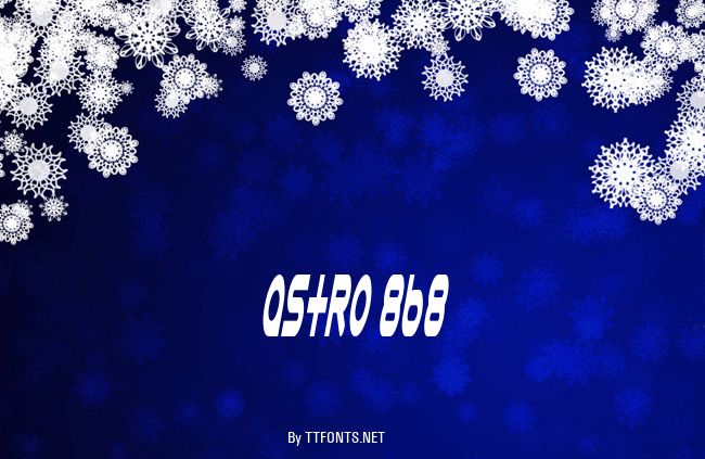 Astro 868 example