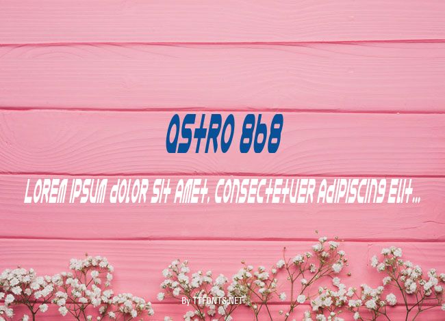 Astro 868 example