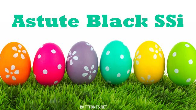 Astute Black SSi example
