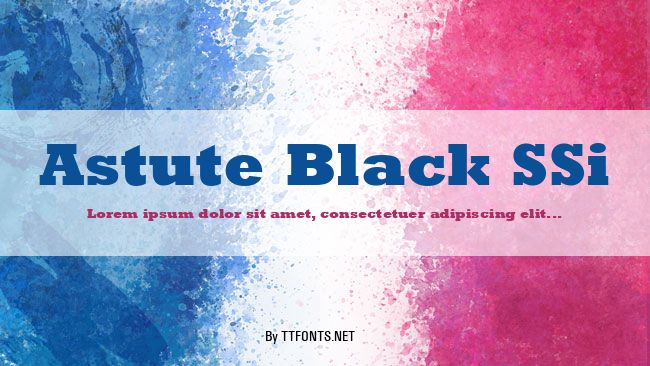 Astute Black SSi example