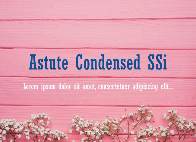 Astute Condensed SSi example