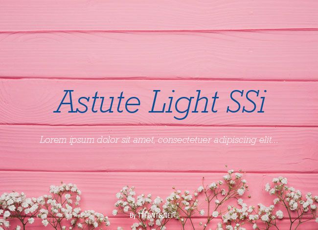 Astute Light SSi example