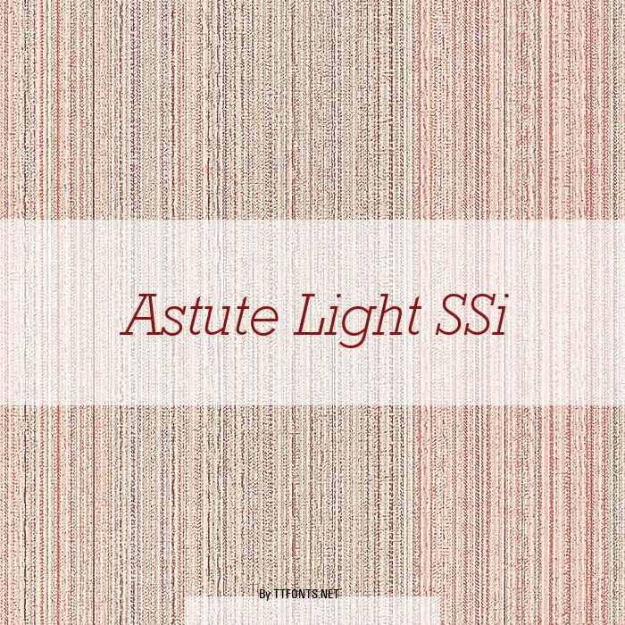 Astute Light SSi example