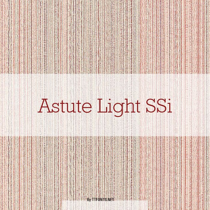 Astute Light SSi example