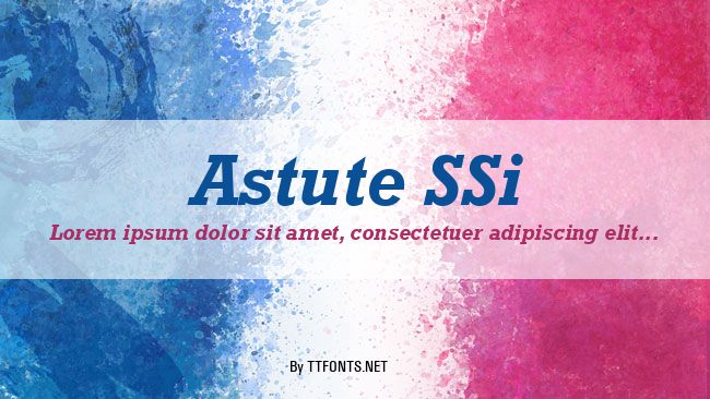 Astute SSi example