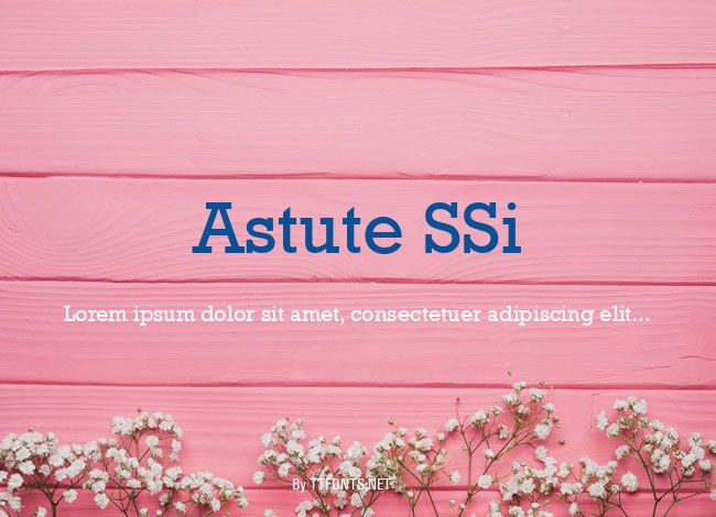 Astute SSi example