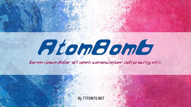 AtomBomb example