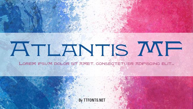Atlantis MF example