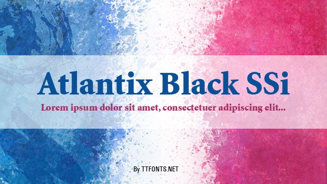 Atlantix Black SSi example