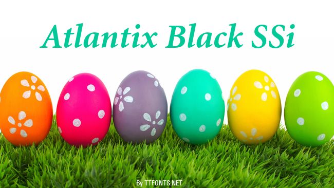 Atlantix Black SSi example