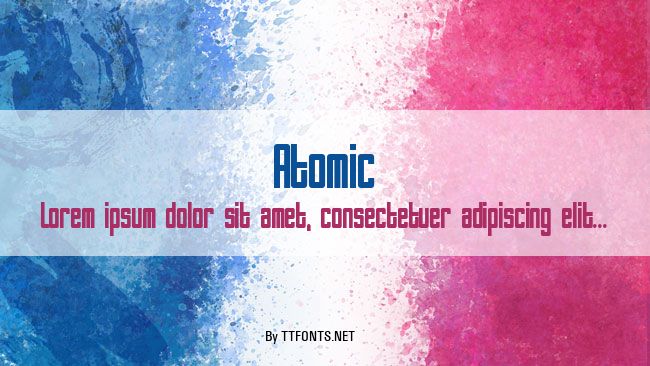Atomic example