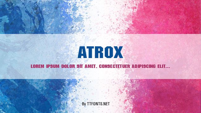 ATROX example