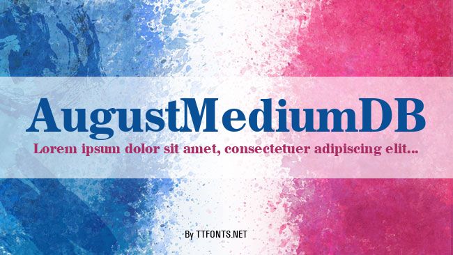 AugustMediumDB example