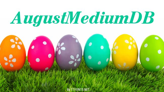 AugustMediumDB example
