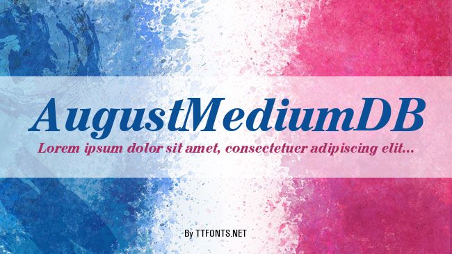AugustMediumDB example