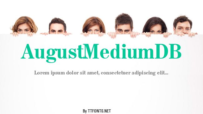 AugustMediumDB example