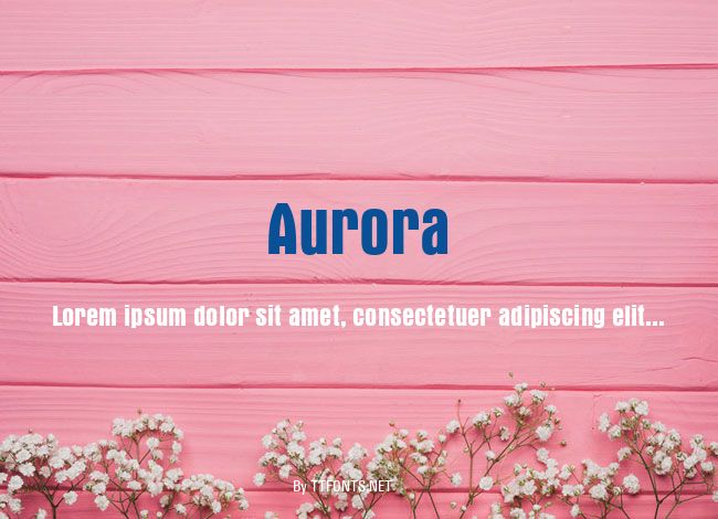 Aurora example