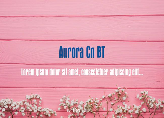 Aurora Cn BT example