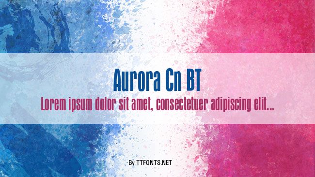 Aurora Cn BT example