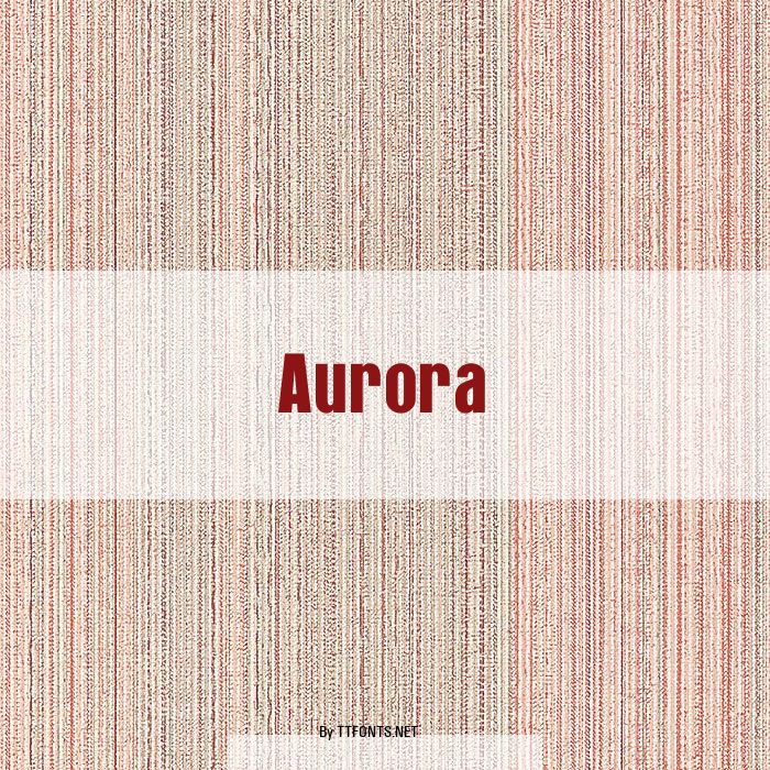 Aurora example