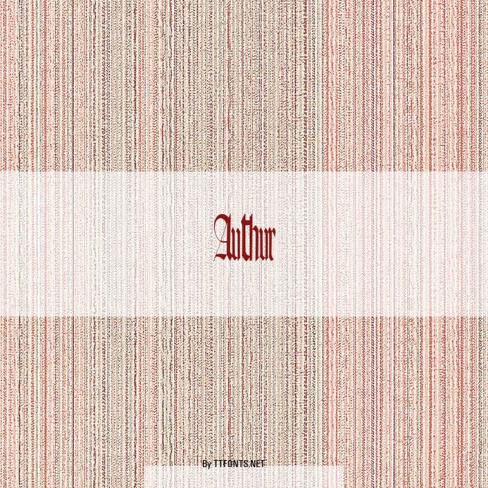 Authur example