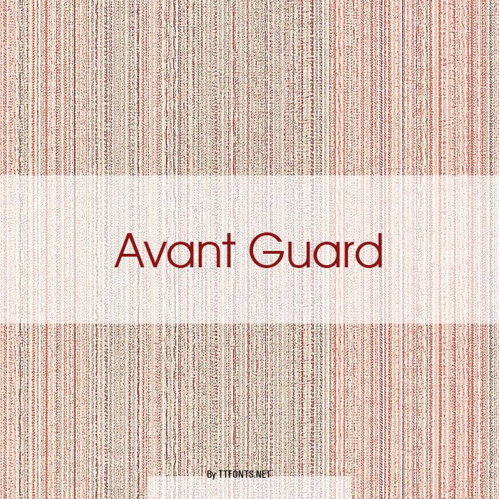 Avant Guard example