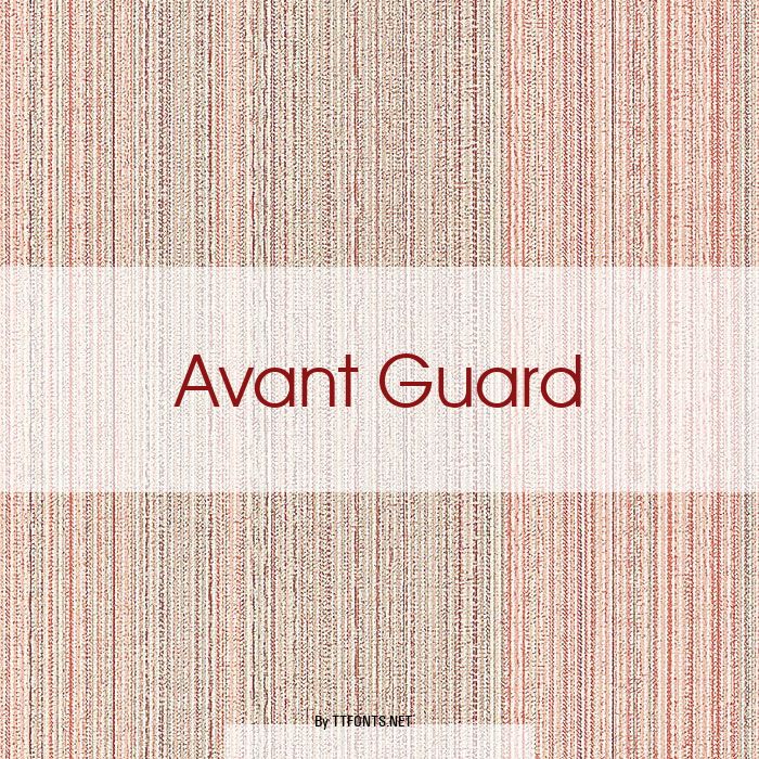 Avant Guard example