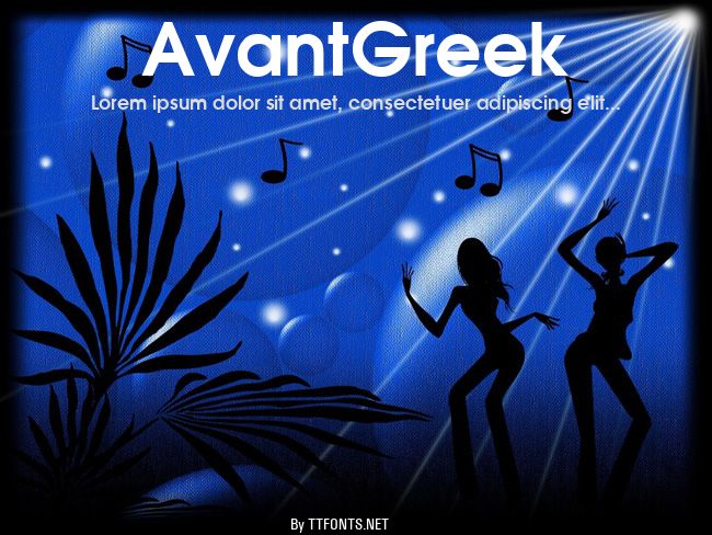 AvantGreek example