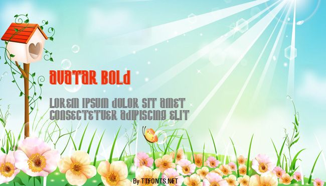 Avatar Bold example