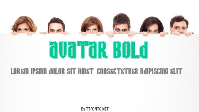 Avatar Bold example