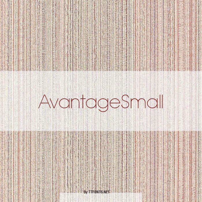 AvantageSmall example