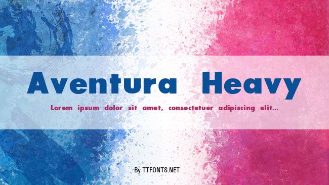 Aventura Heavy example