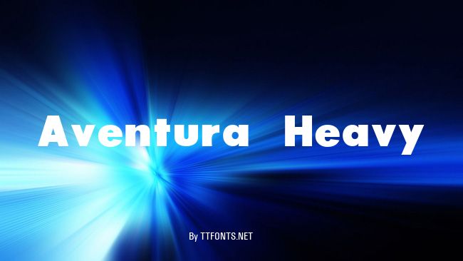 Aventura Heavy example