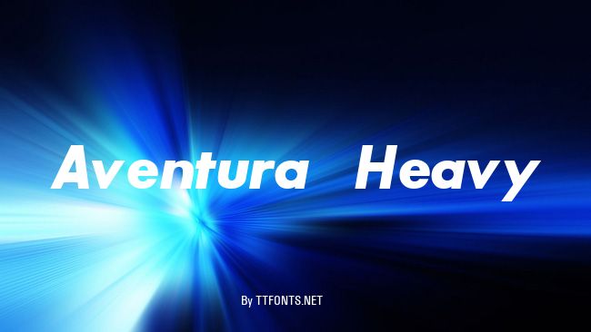 Aventura Heavy example