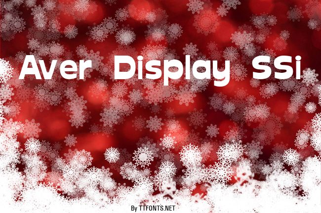 Aver Display SSi example