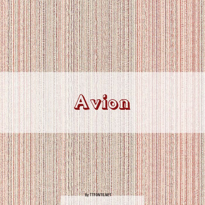 Avion example