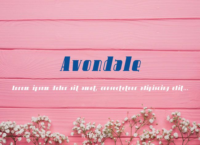 Avondale example