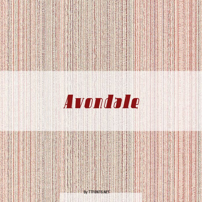 Avondale example