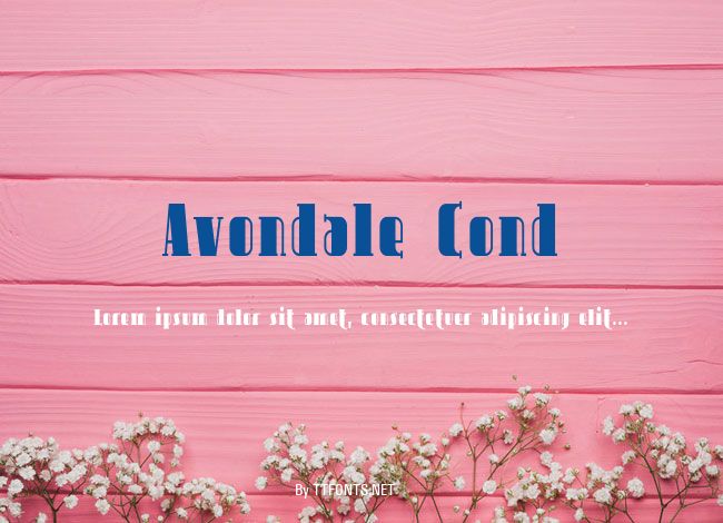 Avondale Cond example